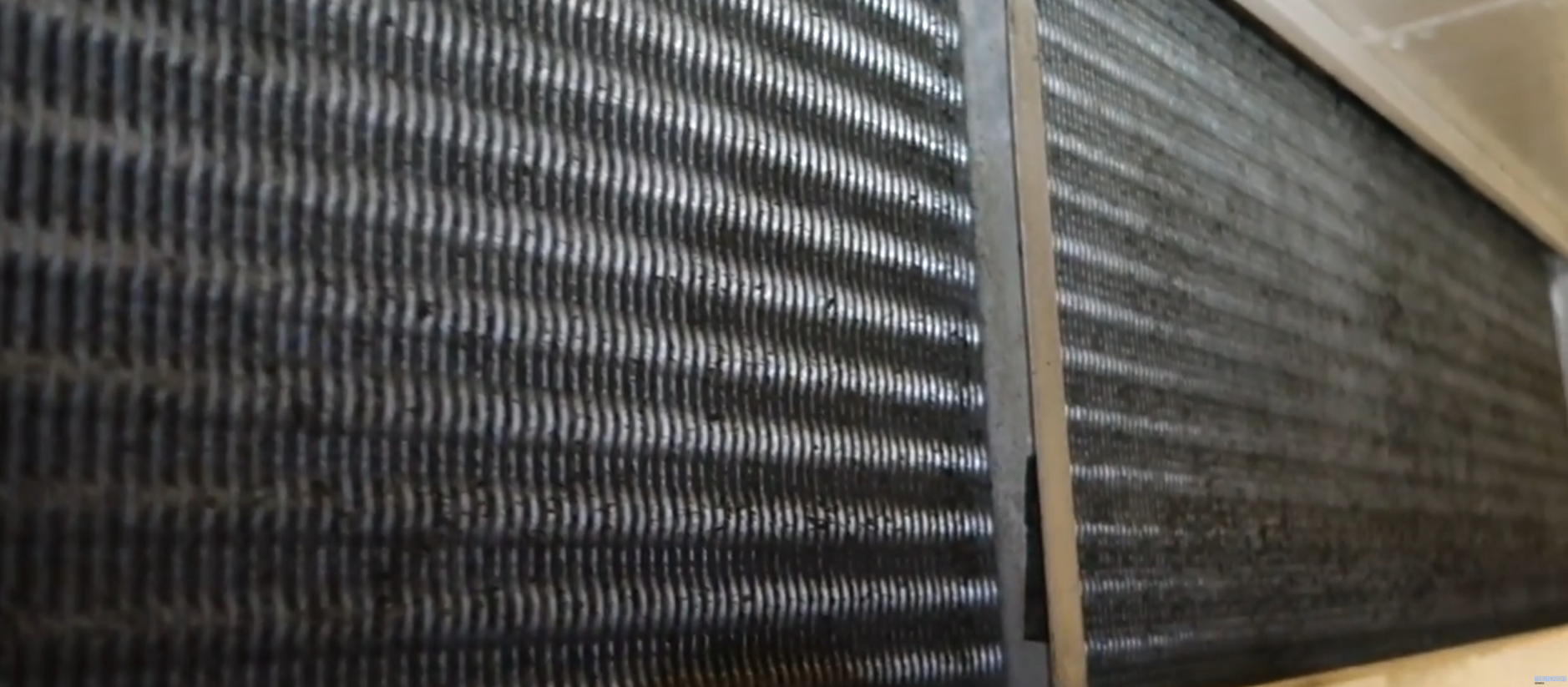 Batterie de refroidissement après nettoyage