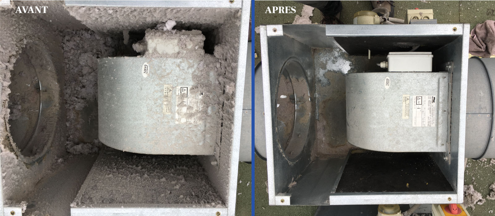 Entretien d'un moteur d'extraction VMC